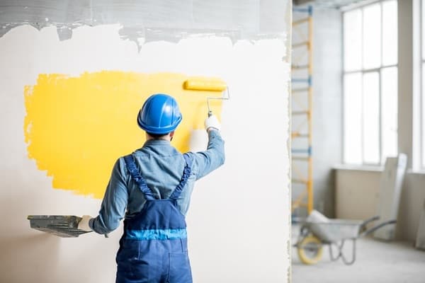 Painting contractor using software